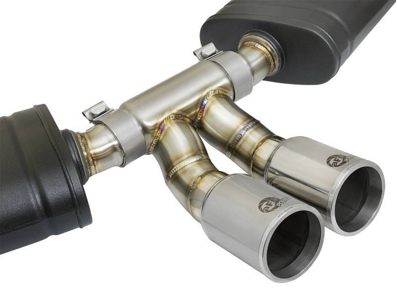 aFe 49-36415-P aFe MACHForce-Xp 2in 304 SS Cat-Back Exhaust w/Polished Tips 13-16 Porsche Boxster/Cayman 2.7L/3.4L thumbnail 15