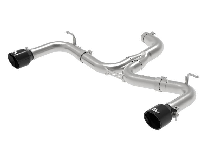aFe 49-36417-B aFe MACH Force-Xp 3in to 2-1/2in Stainless Steel Axle-Back Black Exhaust - 15-17 Volkswagen GTI