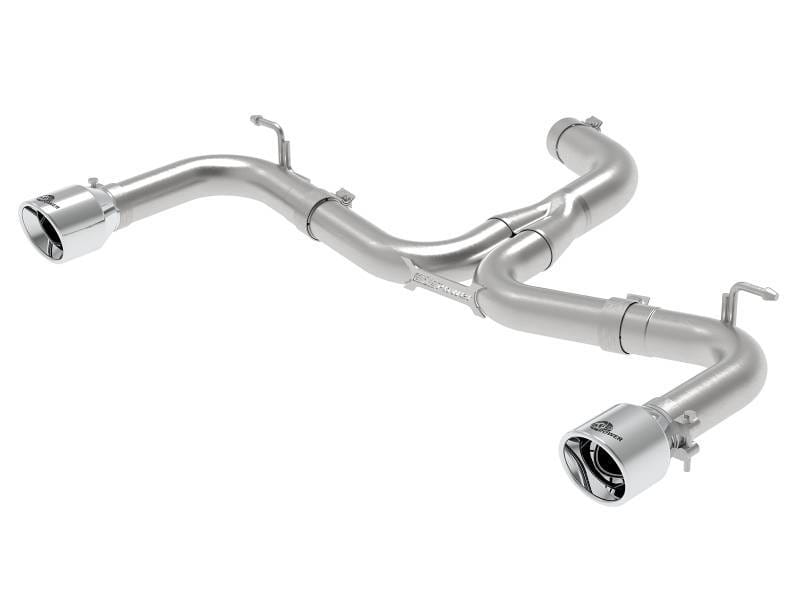 aFe 49-36417-P aFe MACH Force-Xp 3in to 2-1/2in Stainless Steel Axle-Back Exhaust - 15-17 Volkswagen GTI