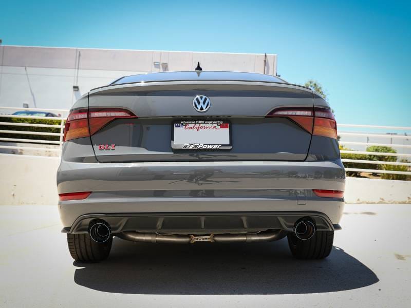 aFe 49-36432-L aFe 19-21 VW Jetta GLI (MKVII) L4-2.0L (t) MACH Force-Xp 304 SS Cat-Back Exhaust System Blue Tips thumbnail 5