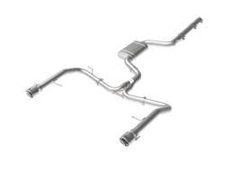 aFe 49-36432-P aFe 19-21 VW Jetta GLI (MKVII) L4-2.0L (t) MACH Force-Xp 304 SS Cat-Back Exhaust System Polished Tip