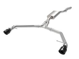 aFe 49-36437-B aFe MACH Force-Xp 13-16 Audi Allroad L4 SS Axle-Back Exhaust w/ Black Tips