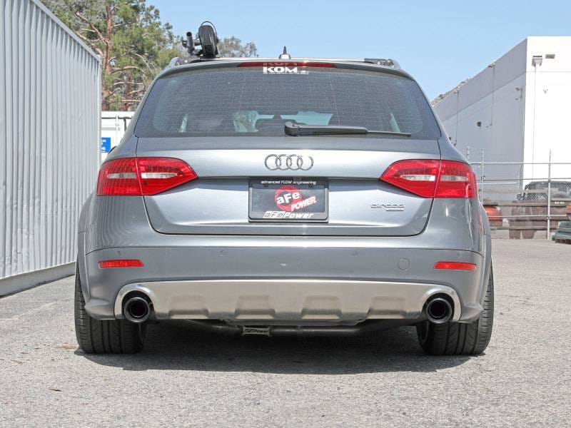 aFe 49-36437-B aFe MACH Force-Xp 13-16 Audi Allroad L4 SS Axle-Back Exhaust w/ Black Tips thumbnail 9