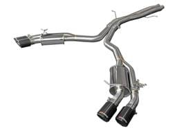 aFe 49-36427-C aFe 18-20 Audi RS5 Coupe MACH Force-Xp 3in to 2.5in 304 SS Axle-Back Exhaust System-Quad Carbon Tips