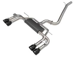 aFe 49-36442-B aFe MACHForce XP 3in-2.5in 304SS Exhaust Cat-Back 15-20 Audi S3 L4-2.0L (t) - Black Tips