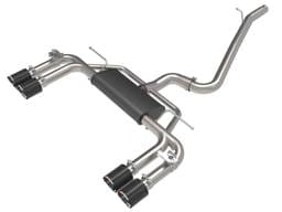 aFe 49-36442-C aFe MACHForce XP 3in-2.5in 304SS Exhaust Cat-Back 15-20 Audi S3 L4-2.0L (t) - Carbon Tips