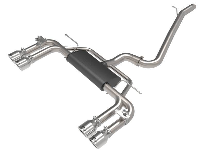 aFe 49-36442-P aFe MACHForce XP 3in-2.5in 304SS Exhaust Cat-Back 15-20 Audi S3 L4-2.0L (t) - Polished Tips