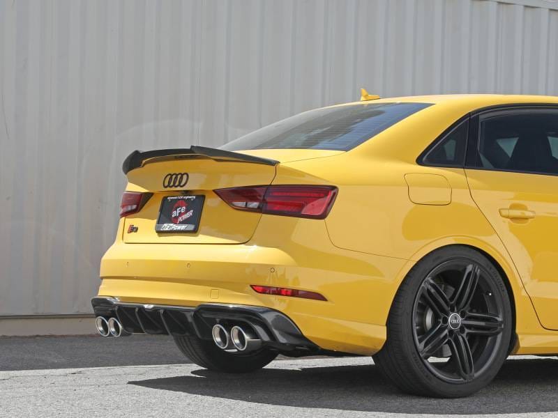 aFe 49-36442-P aFe MACHForce XP 3in-2.5in 304SS Exhaust Cat-Back 15-20 Audi S3 L4-2.0L (t) - Polished Tips thumbnail 3