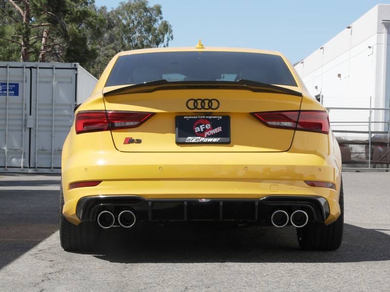 aFe 49-36442-P aFe MACHForce XP 3in-2.5in 304SS Exhaust Cat-Back 15-20 Audi S3 L4-2.0L (t) - Polished Tips thumbnail 5