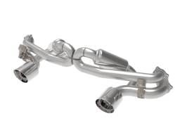 aFe 49-36443-P aFe MACHForce XP 2.25in-2.5in 304SS Exhaust Cat-Back 20-22 Porsche Cayman GT4 (718) - Polished Tips