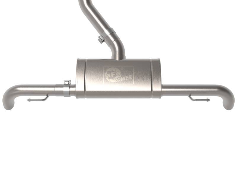 aFe 49-36447 aFe MACH Force-Xp 17-21 Audi Q5 L4-2.0L (T) 3in to 2.5in Stainless Steel Cat-Back Exhaust System thumbnail 3