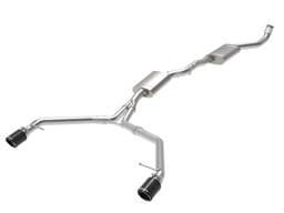 aFe 49-36438-C aFe MACH Force-Xp 13-16 Audi Allroad L4 SS Cat-Back Exhaust w/ Carbon Tips