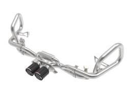 aFe 49-36450-C aFe 14-16 Porsche 911 GT3 991.1 H6 3.8L MACH Force-Xp 304 SS Cat-Back Exhaust System w/ Carbon Tips