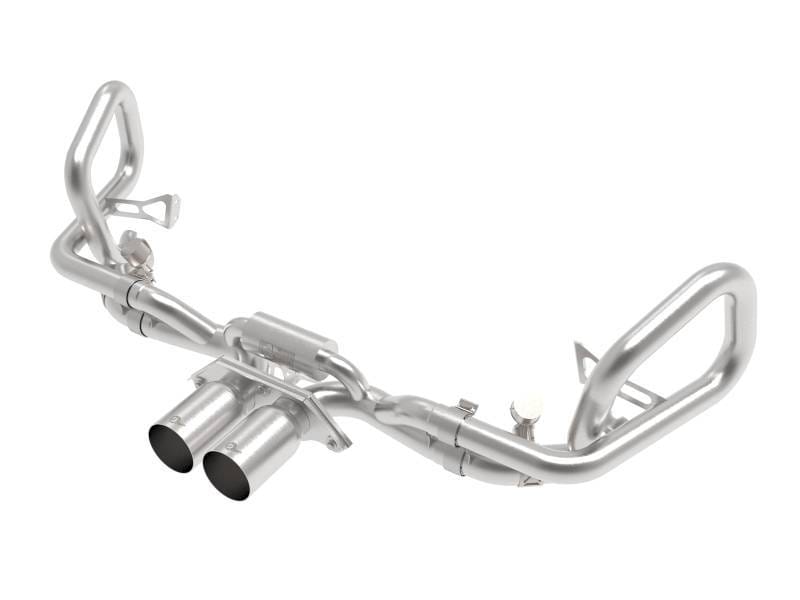 aFe 49-36450-H aFe 14-16 Porsche 911 GT3 991.1 H6 3.8L MACH Force-Xp 304 SS Cat-Back Exhaust System w/ Brushed Tips