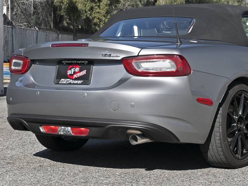 aFe 49-36901 AFE FIAT 124 Spider I4-1.4L (t) Mach Force-Xp 2-1/2 In 304 Stainless Steel Axle-Back Exhaust thumbnail 3