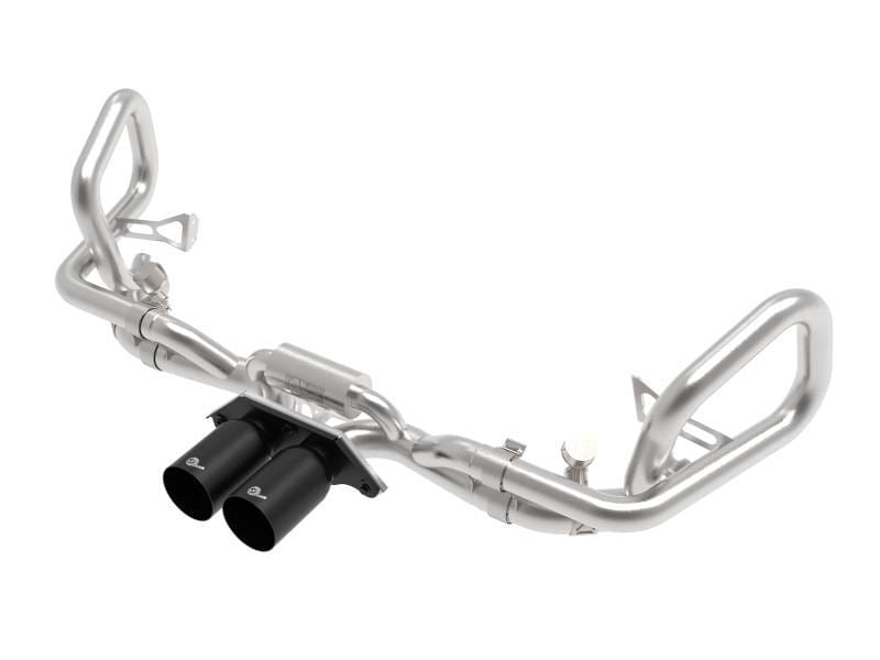 aFe 49-36450-B aFe 14-16 Porsche 911 GT3 991.1 H6 3.8L MACH Force-Xp 304 SS Cat-Back Exhaust System w/ Black Tips