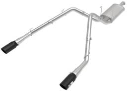 aFe 49-42074-B aFe Apollo GT 3in 409SS Cat-Back Exhaust System w/Black Tip 09-18 Dodge/Ram 1500 V8-5.7L