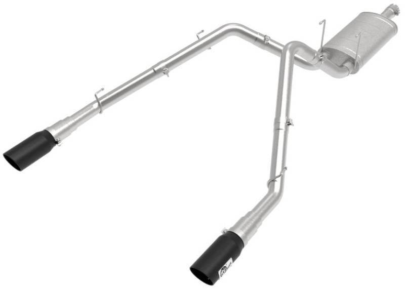 aFe 49-42074-B aFe Apollo GT 3in 409SS Cat-Back Exhaust System w/Black Tip 09-18 Dodge/Ram 1500 V8-5.7L