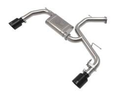 aFe 49-37027-B aFe Takeda Hyundai Elantra N 22-23 L4-2.0L (t) 3in SS Axle-Back Exhaust System w/ Black Tips