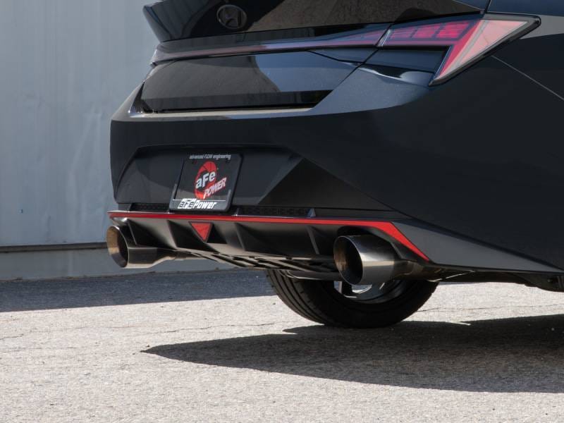 aFe 49-37027-P aFe Takeda 22-23 Hyundai Elantra N L4-2.0L (t) 3in 304 SS Axle-Back Exhaust w/ Polished Tips thumbnail 3