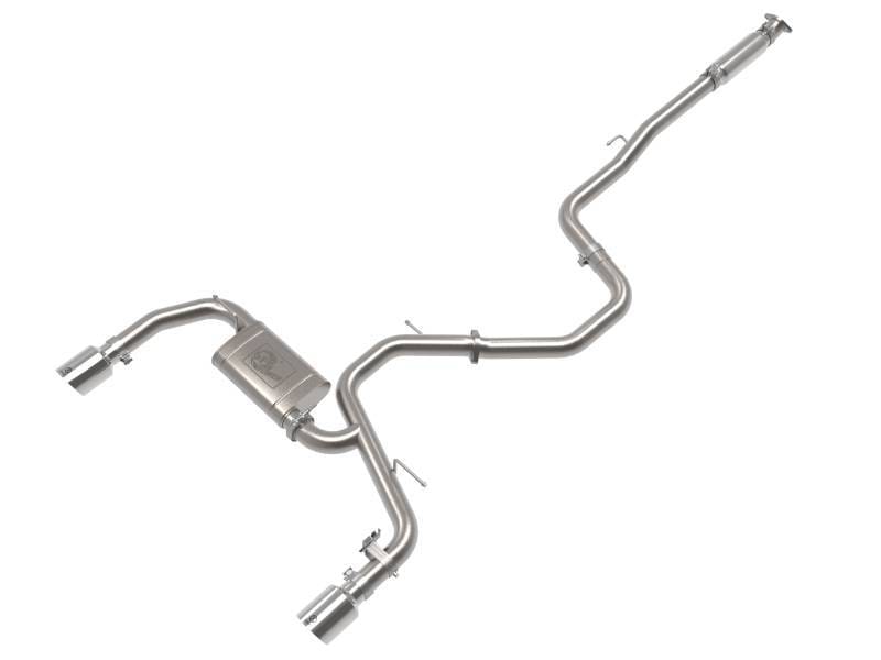 aFe 49-37028-P aFe Takeda 22-23 Hyundai Elantra N L4-2.0L (t) 3in 304 SS Cat-Back Exhaust w/ Polished Tips