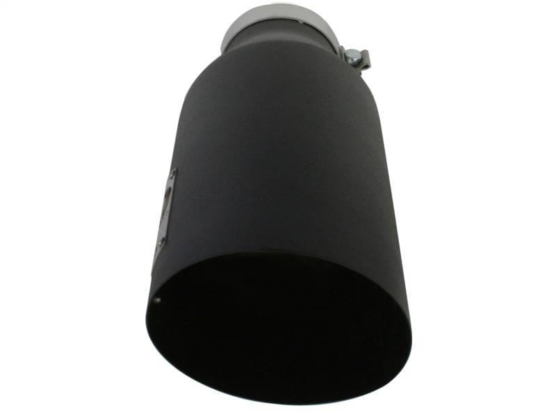 aFe 49-92023-B aFe MACHForce XP Exhausts Tips SS-304 EXH Tip 4In x 7Out x 18L Bolt-On (blk) thumbnail 7