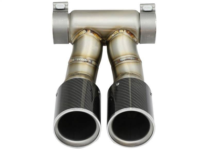 aFe 49C36413-C aFe Power 13-14 Porsche Cayman S / Boxster S Carbon Fiber Exhaust Tip Upgrade thumbnail 11