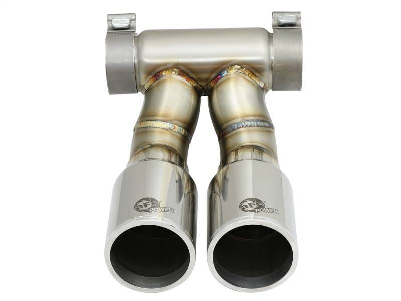 aFe 49C36413-P aFe Power 13-14 Porsche Cayman S / Boxster S Polish Exhaust Tip Upgrade thumbnail 11