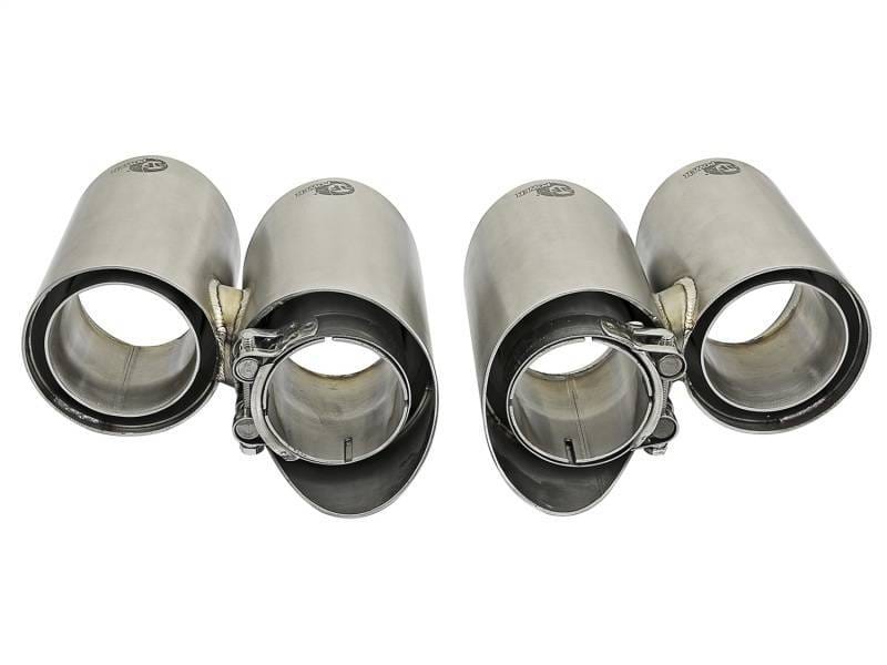 aFe 49C36416-P aFe MACH Force-Xp 304 SS OE Exhaust Tips Polished 12-16 Porsche 911 (C2S 991) H6 3.8L thumbnail 9