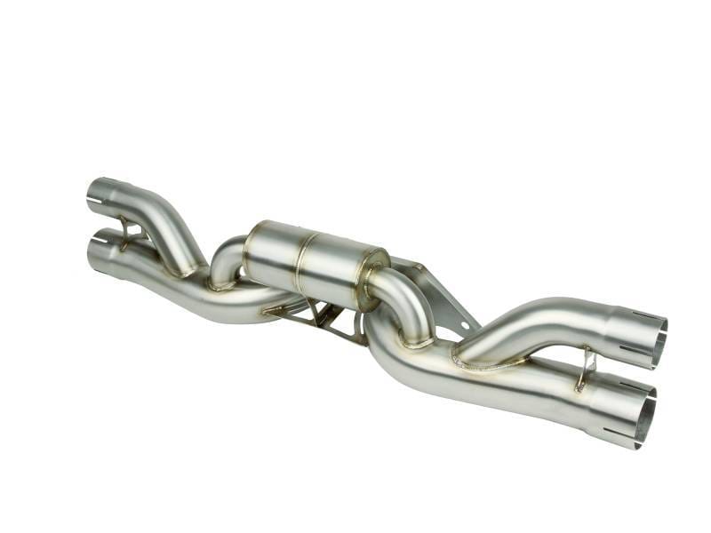 aFe 49C36434 aFe Power MACHForce XP 304 Stainless Secondary Muffler Delete Pipe 14-19 Porsche 911 GT3 3.8L/4.0L thumbnail 9