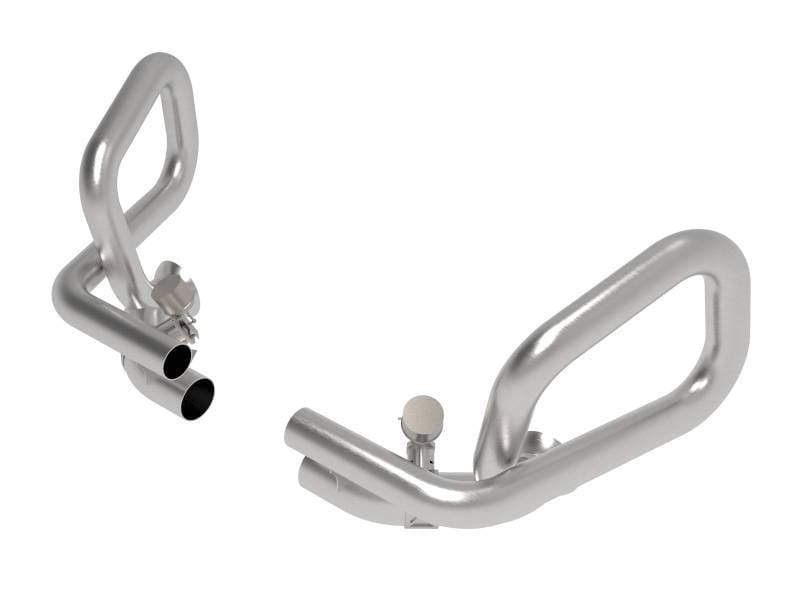 aFe 49C36441 aFe 14-19 Porsche 911 H6-3.8/4.0L GT3 MACH Force-Xp 304 Stainless Steel Primary Muffler Delete Pipe