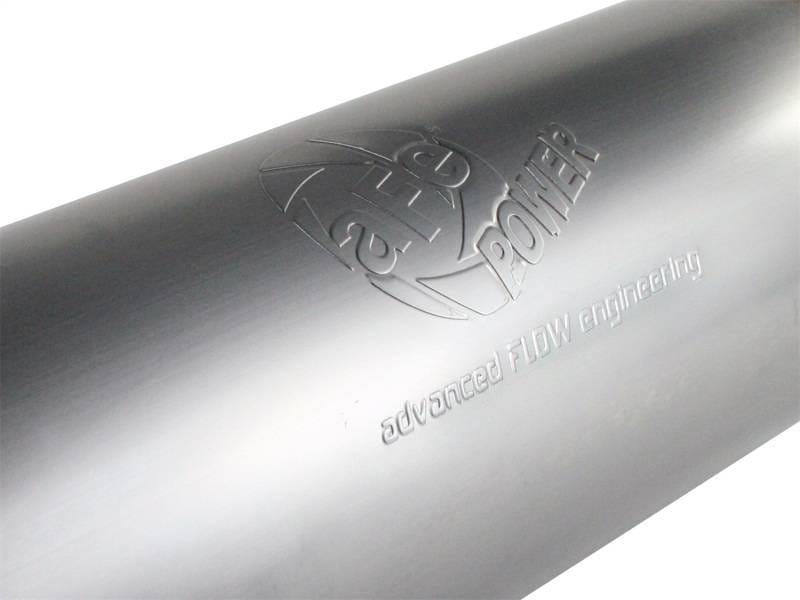 aFe 49-91002 aFe MACHForce XP Exhausts Mufflers SS-409 EXH Muffler 4 ID In/Out 8 Dia thumbnail 5