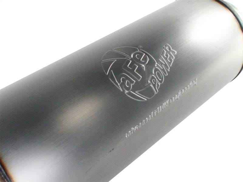 aFe 49-91012 aFe MACHForce XP Exhausts Mufflers SS-409 EXH Muffler 5 ID In/Out 8 Dia thumbnail 5