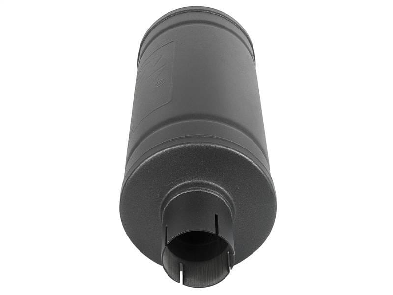 aFe 49M00007-B aFe MACH Force-Xp 409 SS Muffler w/ Black finish 2-1/2in Inlet & Outlet 14in x 16in Diameter thumbnail 7