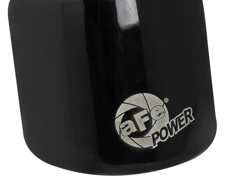 aFe 49T25404-B06 aFe MACH Force-Xp 409 SS Clamp-On Exhaust Tip 2.5in. Inlet / 4in. Outlet / 6in. L - Black thumbnail 9