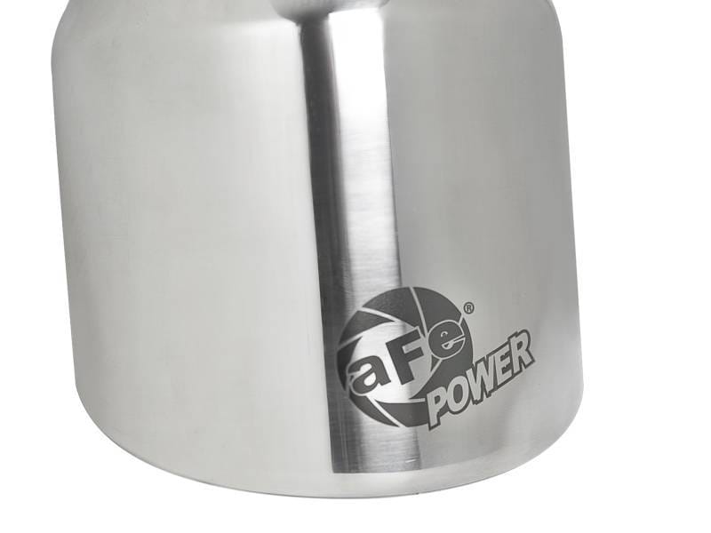 aFe 49T25404-P06 aFe MACH Force-Xp 304 SS Clamp-On Exhaust Tip 2.5in. Inlet / 4in. Outlet / 6in. L - Polished thumbnail 9