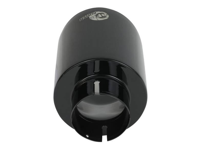 aFe 49T25454-B071 aFe Takeda 409 SS Clamp-On Exhaust Tip 2.5in. Inlet / 4.5in. Outlet / 7in. L - Black thumbnail 5