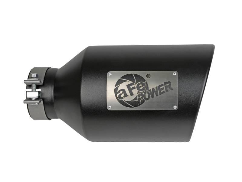 aFe 49T40801-B15 aFe Power MACH Force-Xp 409 Stainless Steel Clamp-on Exhaust Tip Black thumbnail 3