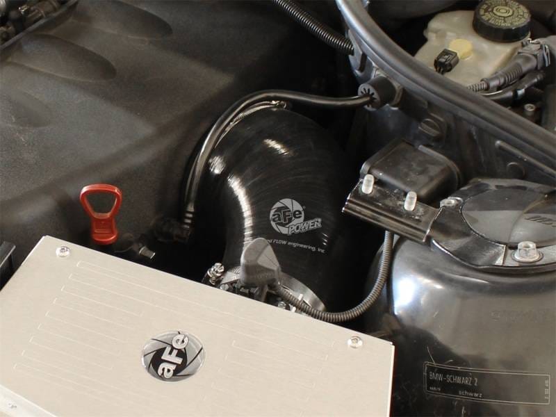 aFe 54-10469-B aFe MagnumFORCE Intakes Torque Booster Tube BMW M3 (E46) 01-07 L6-3.2L Black Upgrade 51/54-10461 thumbnail 3
