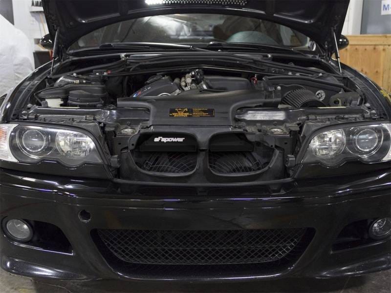 aFe 54-10468 aFe MagnumFORCE Intakes Scoops AIS BMW 3-Series/ M3 (E46) 01-06 L6 - Black thumbnail 5