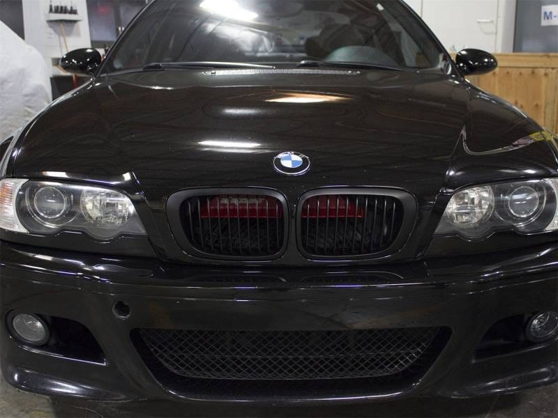aFe 54-10468-R aFe MagnumFORCE Intakes Scoops AIS BMW 3-Series/ M3 (E46) 01-06 L6 - Matte Red thumbnail 5
