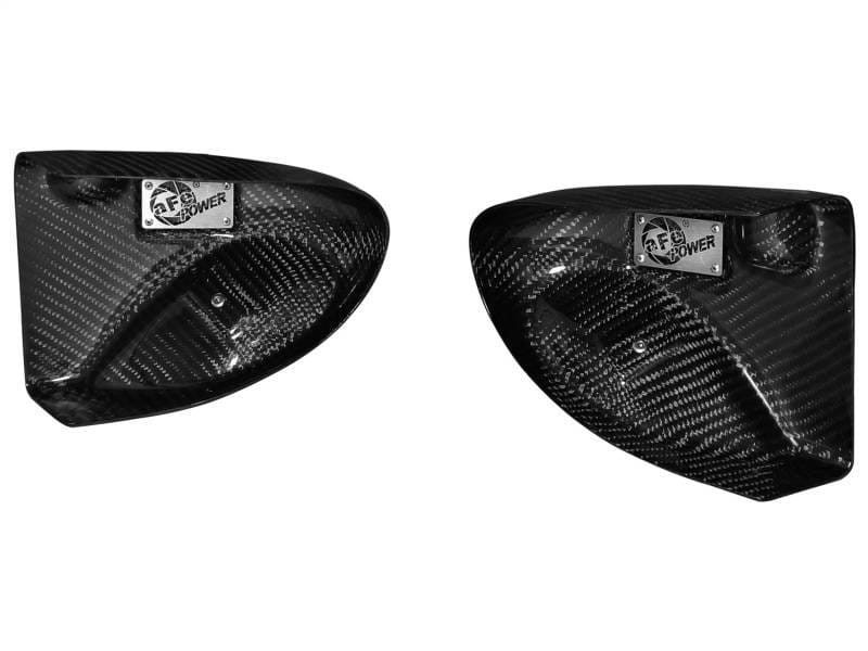 aFe 54-12489-C aFe Magnum FORCE Intake System Carbon Fiber Scoops BMW M5 (F10) 12-14 V8-4.4L (tt)