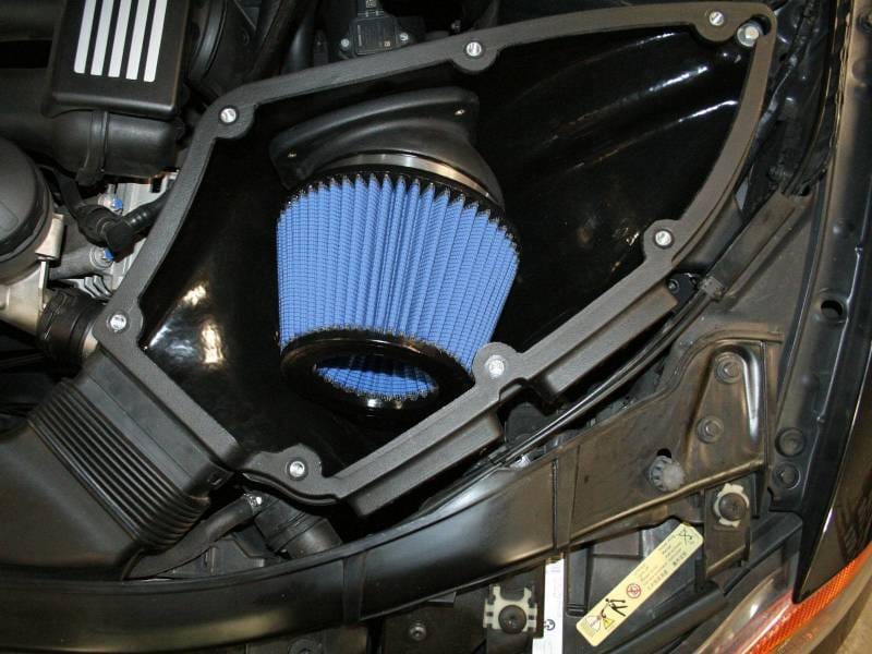 aFe 54-81012-B aFe MagnumForce Stage 2 Si Intake System Pro 5 R Black 06-12 BMW 3 Series E9x L6 3.0L Non-Turbo thumbnail 3
