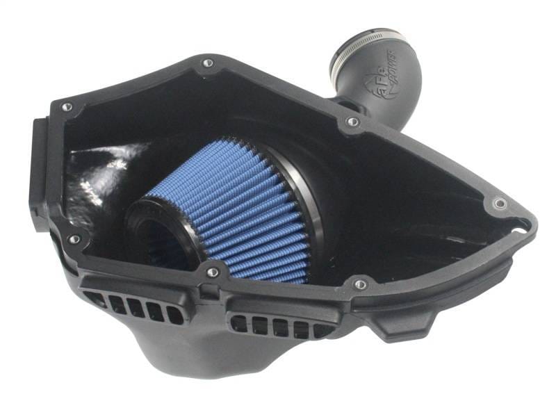 aFe 54-81012-B aFe MagnumForce Stage 2 Si Intake System Pro 5 R Black 06-12 BMW 3 Series E9x L6 3.0L Non-Turbo thumbnail 7