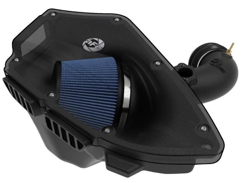 aFe 54-81012-B aFe MagnumForce Stage 2 Si Intake System Pro 5 R Black 06-12 BMW 3 Series E9x L6 3.0L Non-Turbo thumbnail 17
