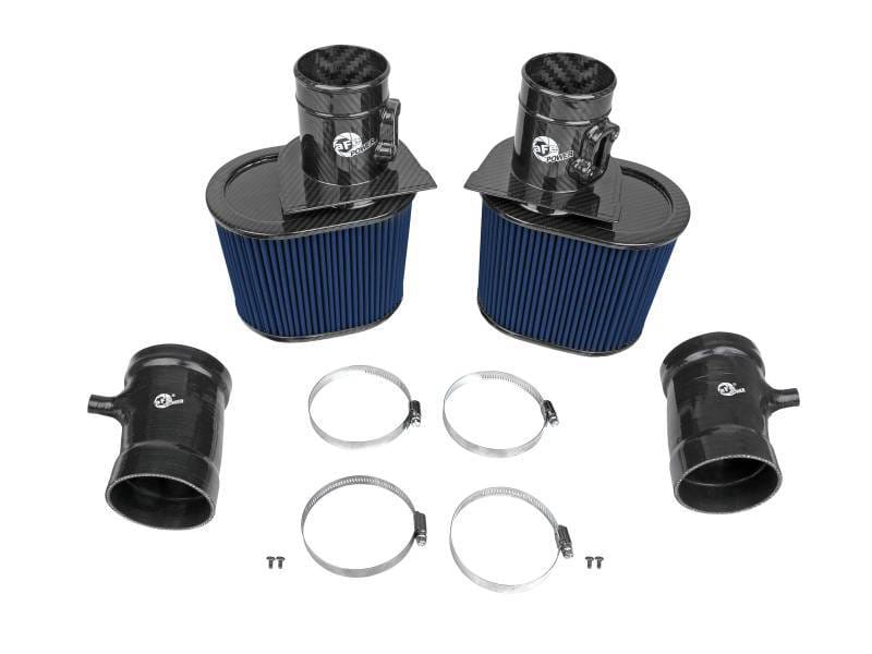 aFe 57-10012R aFe 15-19 Lamborghini Huracan V10-5.2L Track Series Intake System w/ Pro 5R Filter thumbnail 7