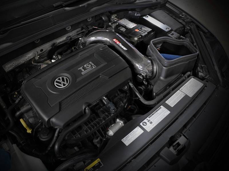 aFe 57-10016R aFe 15-19 VW Golf R (MKVII) L4-2.0L (t) Track Series Carbon Fiber Intake System w/ Pro 5R Filter thumbnail 3