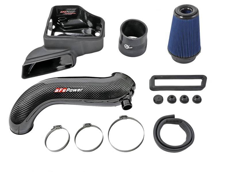 aFe 57-10016R aFe 15-19 VW Golf R (MKVII) L4-2.0L (t) Track Series Carbon Fiber Intake System w/ Pro 5R Filter thumbnail 11