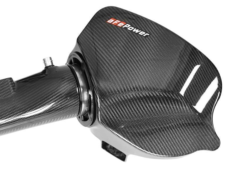 aFe 58-10004R aFe Black Series Carbon Fiber CAIS w/Pro 5R Filter 16-18 BMW M2 (F87) L6-3.0L thumbnail 3