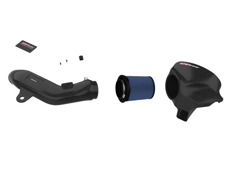 aFe 58-10004R aFe Black Series Carbon Fiber CAIS w/Pro 5R Filter 16-18 BMW M2 (F87) L6-3.0L thumbnail 7